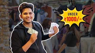 ₹1000 Shopping Challenge At Colaba Market  Pramod Rawat [upl. by Pegg]