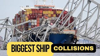 Biggest Ship Mistakes and Collisions Caught On Camera Ship Collisions Compilation [upl. by Vivian]