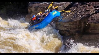 Upper Gauley White Water Rafting 2022 EXTREME WIPEOUT [upl. by Othello]