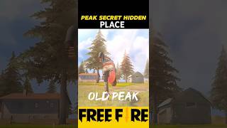 Peak Secret Hidden Place 😱 freefire shorts tranding youtubeshorts [upl. by Annayr]