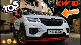 Top 5 Best Modified Renault Kwid  All Details [upl. by Estell442]