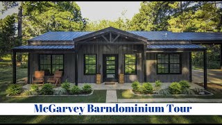 Barndominium Tour  1200 sq ft  2 Bedroom  2 bath Barndominium [upl. by Yllaw437]