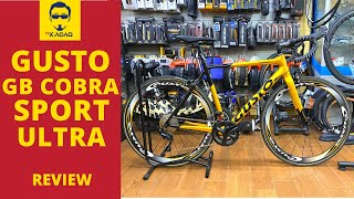 GUSTO GB COBRA SPORT ULTRA UCI  2022 Road Bike Cycling Malaysia Basikal Sepeda Review [upl. by Herbst360]