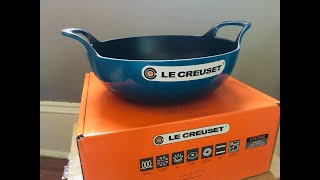 Unboxing  Review  Le Creuset 3 Quart Balti Dish  Factory to Table Sale  September 2021 [upl. by Suivatram199]