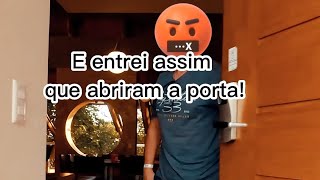 Drone invade uma casa E apertando a campainha ainda [upl. by Oreves]