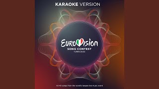 Eat Your Salad Eurovision 2022  Latvia  Karaoke Version [upl. by Bary]