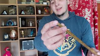 Lucius Malfoy wand review noble collection 🐍 [upl. by Cutlerr]