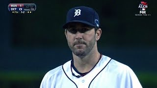 Verlander strikes out 10 over eight strong [upl. by Ennovehc]