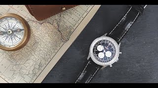 Breitling Navitimer  B01 Chronograph 46  Chrono24 [upl. by Rubi]