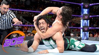 Mustafa Ali vs The Brian Kendrick WWE 205 Live Aug 15 2017 [upl. by Lepine]