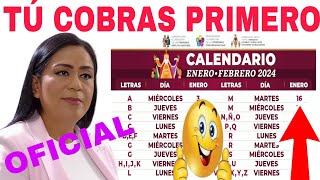 📆CALENDARIO DE PAGO OFICIAL 6000 Y 12000 YA PUEDES COBRAR🎉 ADULTOS MAYORES 65 Y MÁS TARJETA PAGO [upl. by Topper]