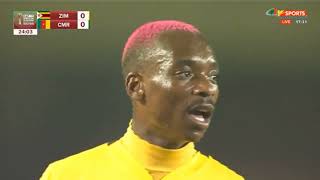 Zimbabwe vs Cameroon 00 Highlights 1st Half Chances missed [upl. by Enimajneb]