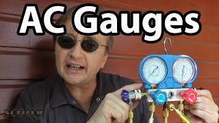 How to use AC Gauges in Your Car AC Problems [upl. by Antrim]