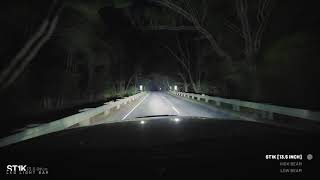 STEDI ST1K LED Light Bar  135 inch  Driving Footage [upl. by Jorgensen]