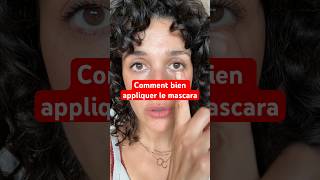 Tuto  Comment bien appliquer le mascara  makeuptutorial maquillage mascara [upl. by Enneyehc]