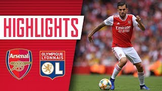 Ceballos makes his Arsenal debut  Arsenal 12 Lyon  Emirates Cup 2019 [upl. by Jeffries549]