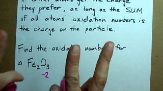 How to Figure out Oxidation Numbers [upl. by Crandall8]