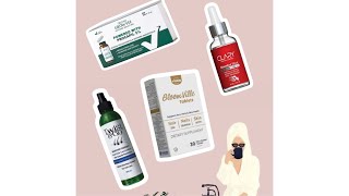 تجربتي لتقليل تساقط الشعر ب Twistampgo Tricho grow vee ampoule clary booster shot bloomville💆🏻‍♀️ [upl. by Manaker]