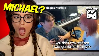 Valkyrae REACTS to OfflineTv amp Friends Psychological Warfare [upl. by Georgeanne]