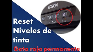 Reset de Niveles de Tinta EPSON L355 [upl. by Ellesor]