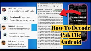 How To Decode Pak File  PakModSeries  Part 3 Leaguege Hindi And Urdu 2021 Stylo Gaming [upl. by Aehsel]