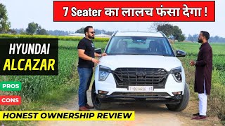 New Hyundai Alcazar Facelift 2024 🚀 Ownership Review 💯 [upl. by Jones]