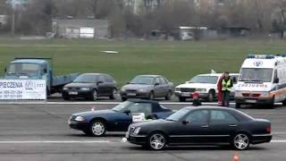 ET 13382 MB R129 SL500 vs Mercedes w210 E55 AMG drag race quarter mile V8 m119 m113 sound exhaust [upl. by Eked]