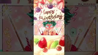 BakuDekuShorts  ItsSoraASMR  Deku Birthday Surprise🎊 bakudekuasmr happybdaydeku bkdkomegaverse [upl. by Pittel]