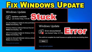 Cara Mengatasi Windows Update Macet atau Error di Windows 10  11 [upl. by Najtsirk]