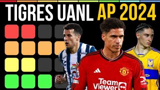 ASÍ será el EQUIPAZO de TIGRES para la PROXIMA TEMPORADA AP 2024  Mi Tier List [upl. by Lesh]