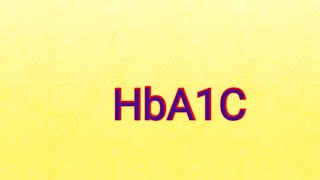 HbA1C  Biochemistry  Glycated Hemoglobin hba1c [upl. by Assina156]