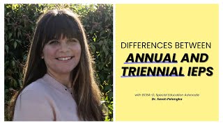 Differences between Annual and Triennial IEPs I IEP Basics I Undivided [upl. by Byrne]