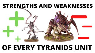 Strengths and Weaknesses for EVERY Codex Tyranids Unit  Tyranid Tactics [upl. by Letty833]