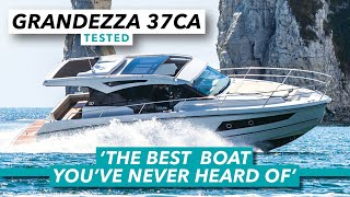 The best boat youve never heard of  Grandezza 37CA test drive amp yacht tour  Motor Boat amp Yachting [upl. by Yderf]