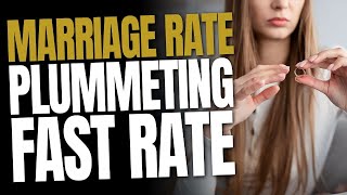 Marriage Rate decline by 60 Due To Increase in HOEFLATION [upl. by Almond512]