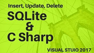 C and SQLite  insert update delete CRUD [upl. by Atalanta]