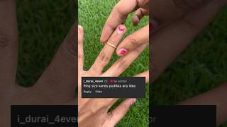 How to find perfect ring size shortsviral utubeshorts [upl. by Kegan]