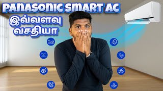 Panasonic Smart AC இவ்வளவு வசதி இருக்கா 😲  15 Ton 4 Star Inverter Split Panasonic Air Conditioner [upl. by Anneyehc658]