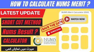 How to calculate Nums Marks from percentage   Passing Marks in Nums 2024 nums numsmdcat news [upl. by Kubetz]