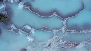 Enchanting Saturnia Hot Springs in Tuscany [upl. by Aenneea]