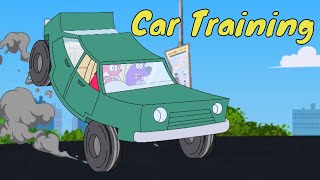 Car Training Ep  32  Pyaar Mohabbat Happy Lucky  Hindi Animated Cartoon Show  Zee Kids [upl. by Nacnud]