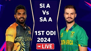 South Africa A vs Sri Lanka A  SA A vs SL A  2nd Unofficial One Day Match  Cricket Info Live [upl. by Zil921]