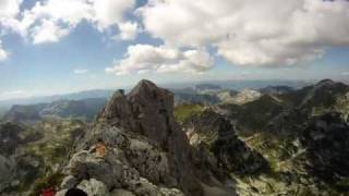 Uspon na Bobotov kuk  Durmitor Climbing Bobotov kuk route from Sedlo [upl. by Narbig]