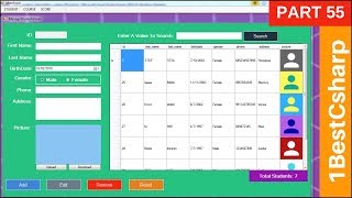 VBNET  Student Information System Project In VBNet And MySQL Database With Source Code Part 55 [upl. by Ytomit]