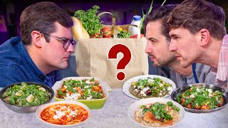 Chef vs Normals GROCERY SHOP CHALLENGE Ep5  Sorted Food [upl. by Morice766]