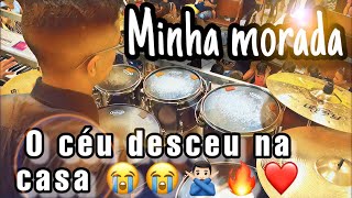 Minha morada  Isadora Pompeo  O céu desceu na casa  Drumcover John Drummer [upl. by Hijoung]