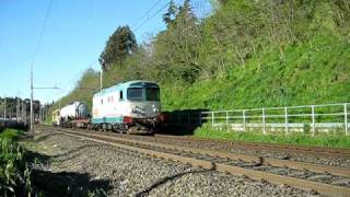 Treno diserbante in arrivo a Roma Smistamento [upl. by Eloccin351]