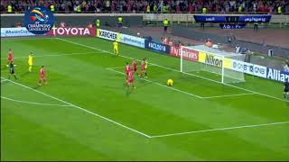 Iranian keeper Beiranvand super save against Xavi  AFC Champions League semi finals [upl. by Aneekas]