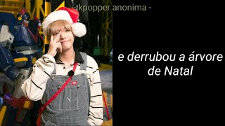 ESPECIAL DE NATAL 22  BTS  KPopper Anônima [upl. by Leinehtan]