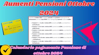 🎉 Pensioni Ottobre 2024 Aumenti Incredibili Inps Scopri Se Sei Coinvoltoquot [upl. by Strawn]